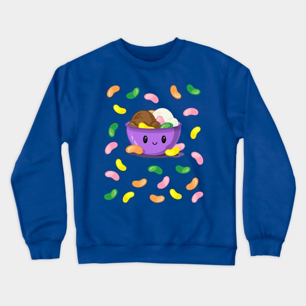 Happy Jumping Jellybeans! Crewneck Sweatshirt by ElephantShoe